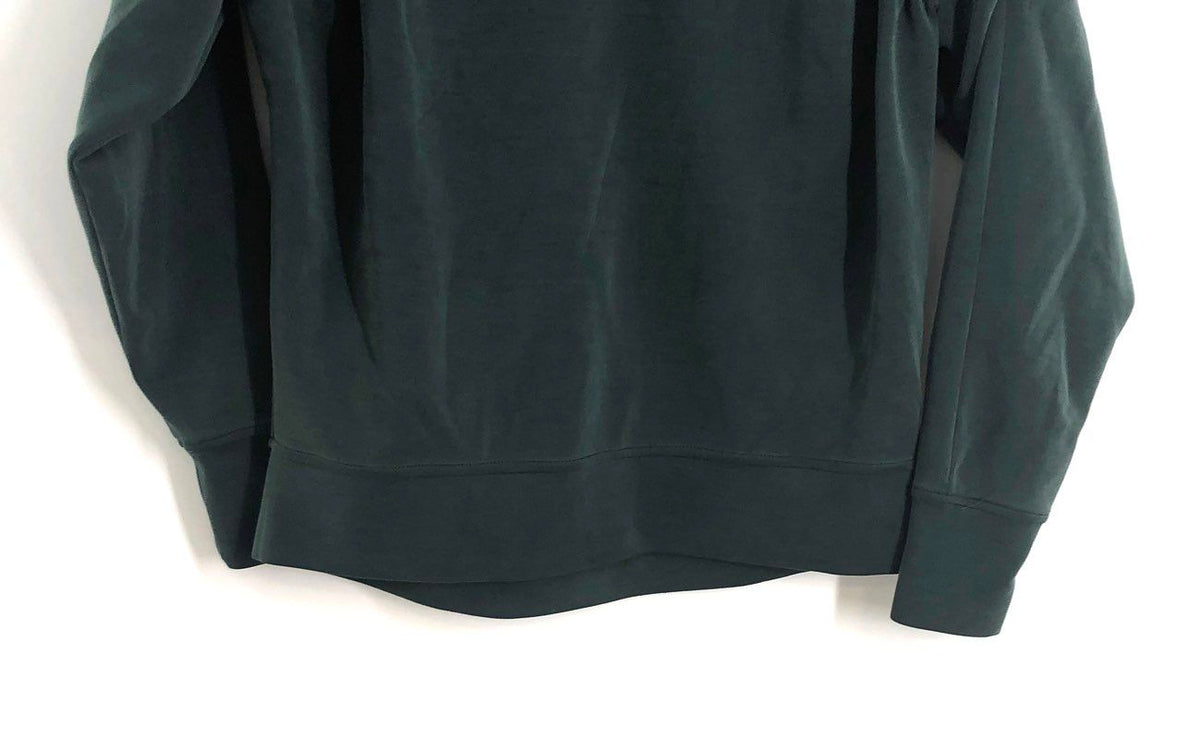 Cable & Gauge Sport Women's Green Modal Blend V-Neck Pullover Top Sz XS