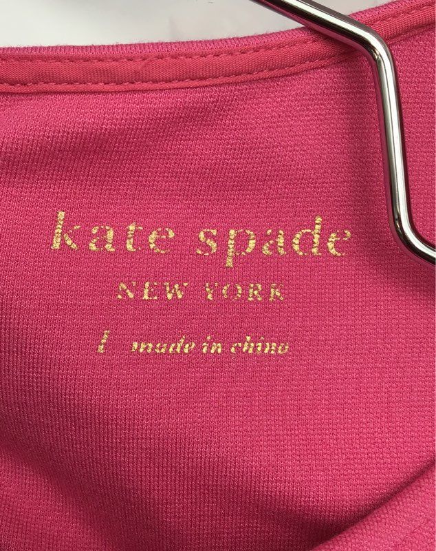 Kate Spade New York Women&#39;s Pink Shift Dress - Size Large