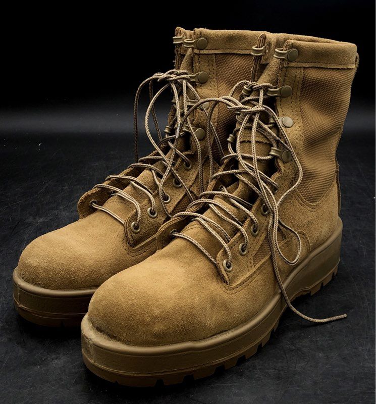 Altama US Army Flight Combat Vehicle Crewman Boots Gore-Tex Tan Size 7R