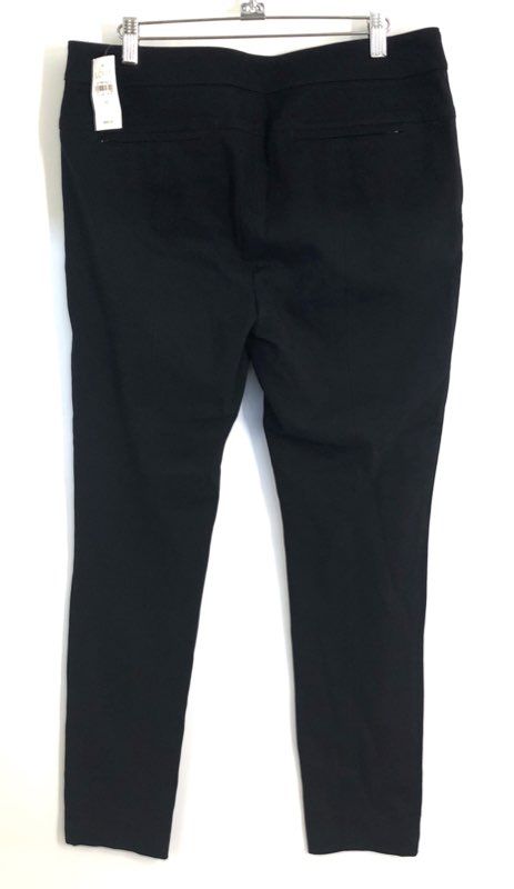 Ann Taylor LOFT Women's Black Skinny Fit Zipper Pocket Pants Sz 10 NWT
