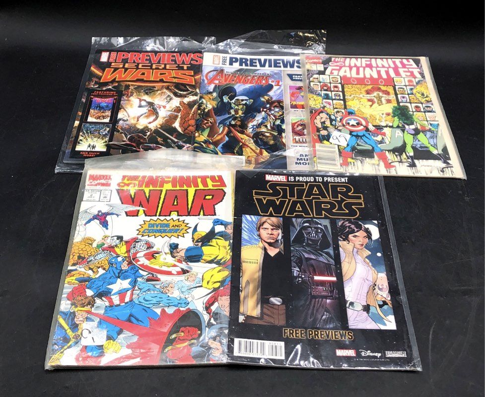 Marvel Comic Book Lot 1990s-2010s Superhero Approximately 25 Comics