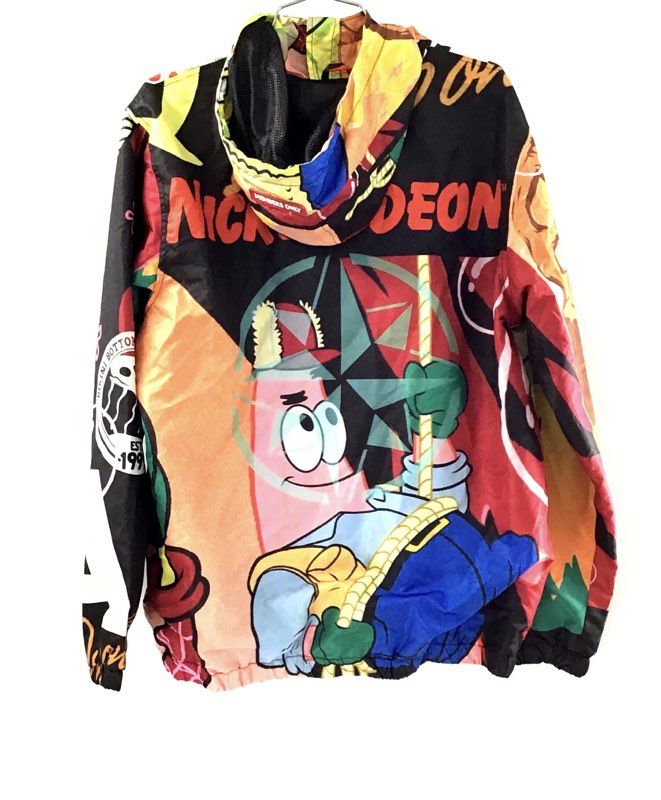 Members Only X Nickelodeon Windbreaker Jacket - Size Medium