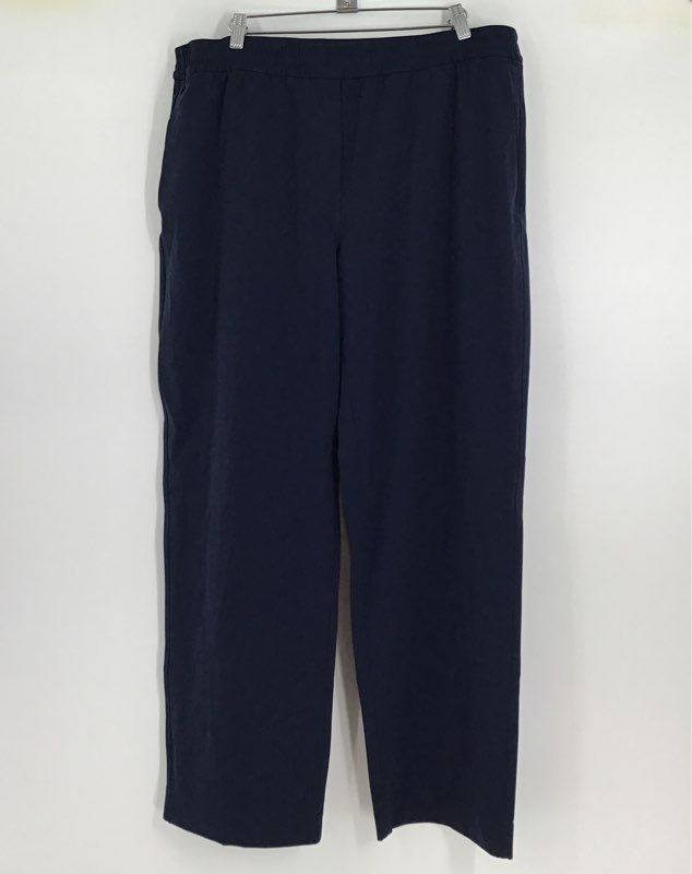 Lululemon Women&#39;s Blue Straight Leg Activewear Sweatpants - Size XL