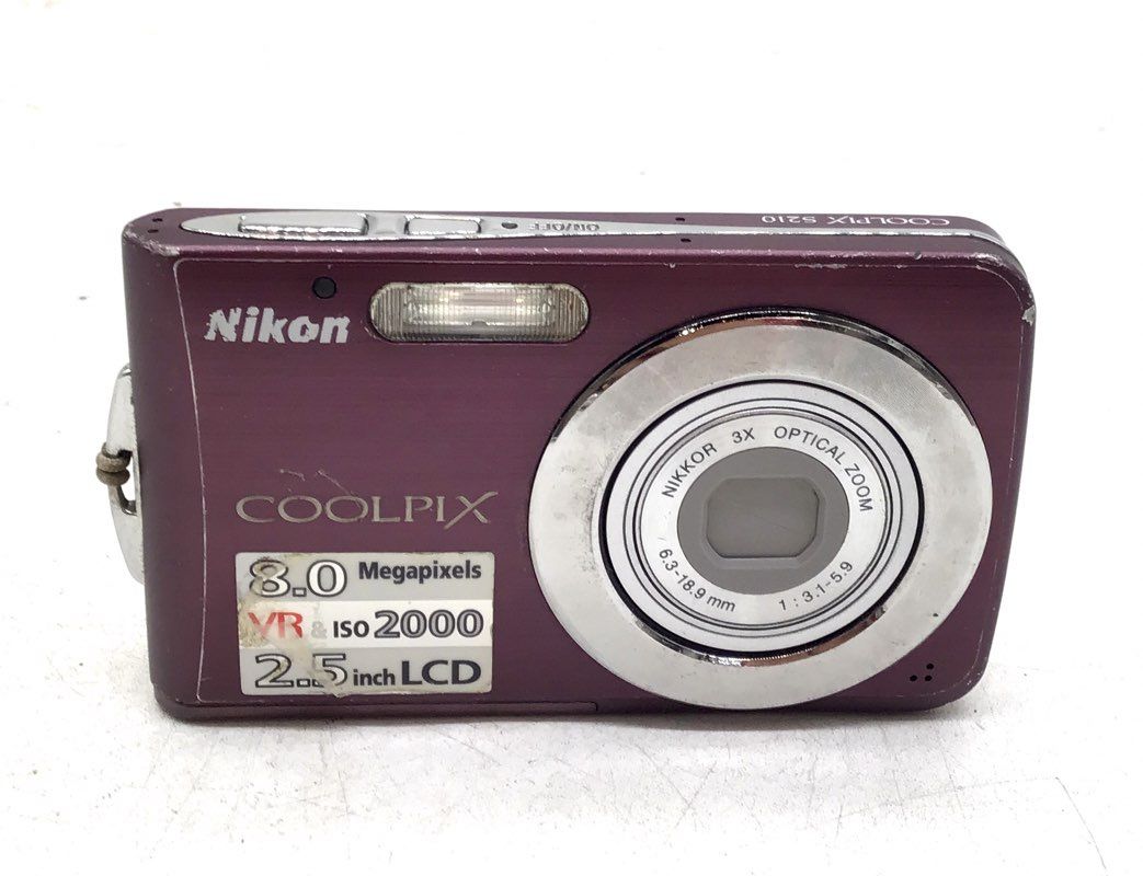 Nikon Coolpix S210 8.0 MP Digital Compact Camera