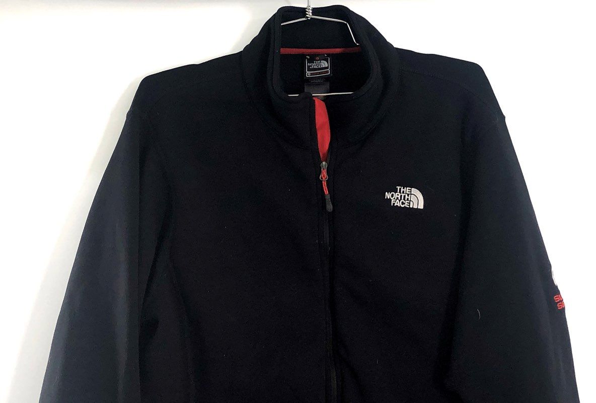 The North Face Men's Black Summit Series Full Zip Fleece Mid Layer Jacket Size M