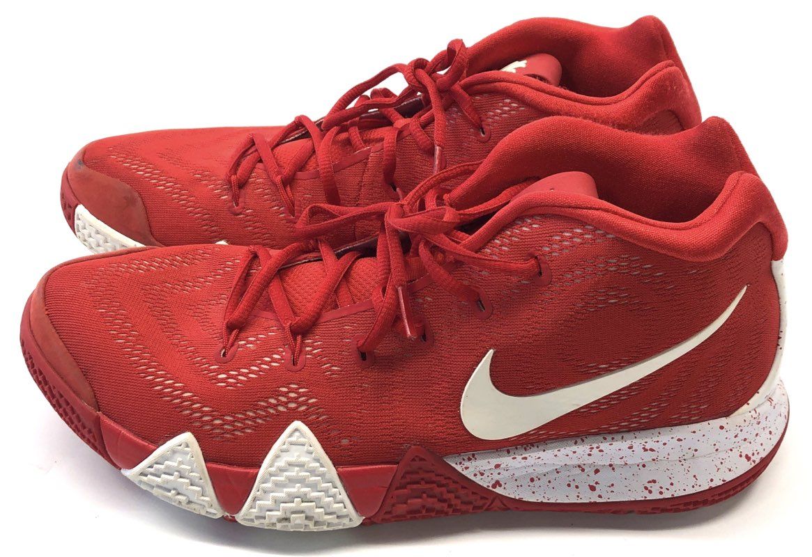 Nike Kyrie Flytrap University Red White Basketball Shoes Men's Size 11