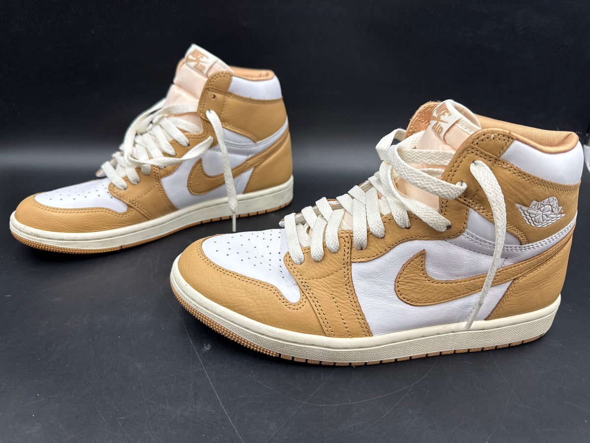 Nike Air Jordan 1 Retro High OG Praline Women's Sneakers Size 9.5 COA