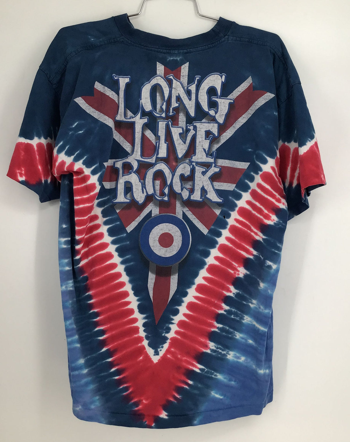 Men&#39;s Multicolor Tie Dye The Who Long Live Rock Graphic T-Shirt