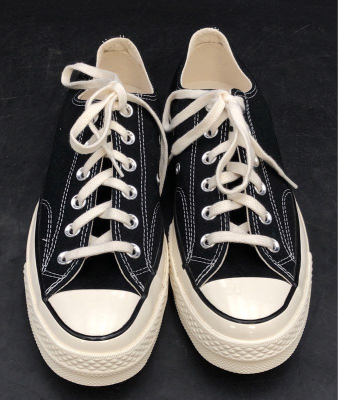 New Converse Women's All Star Chuck Taylor Black White Athletic Shoes - Size 7