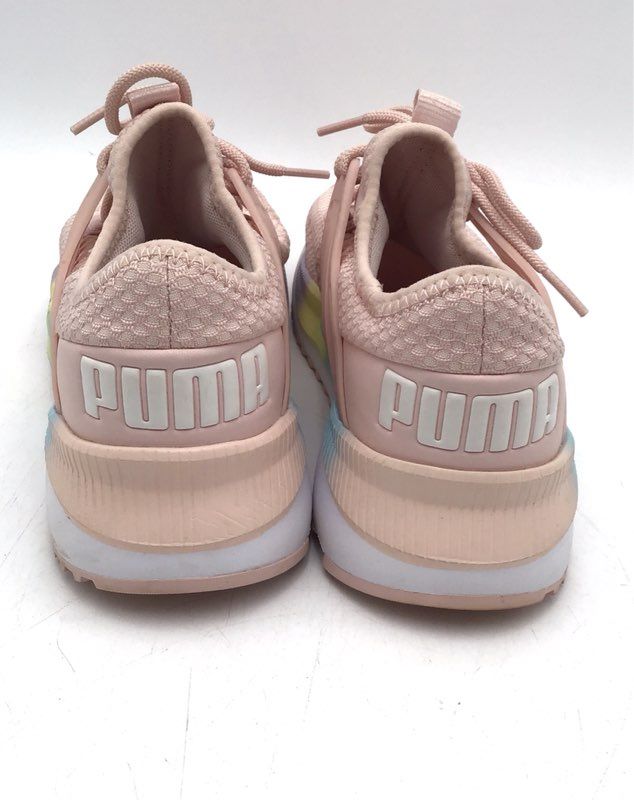 Puma Girls Pacer Future 383715-01 Pink Lace Up Athletic Shoes Size 6.5C