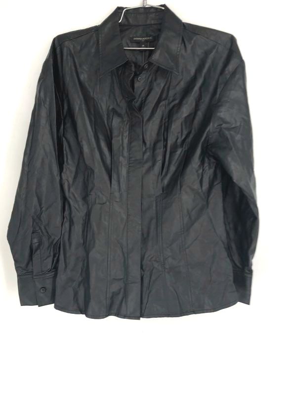 NWT Banana Republic Men's Black Shirt Jacket - Size M