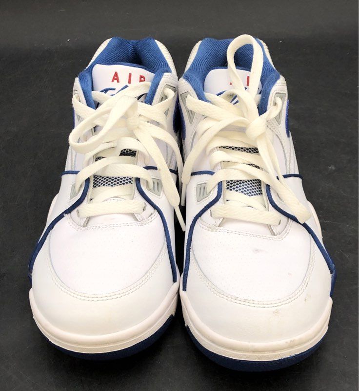 Nike Air Flight 89 White Military Blue Basketball Sneakers Youth Size 6.5Y