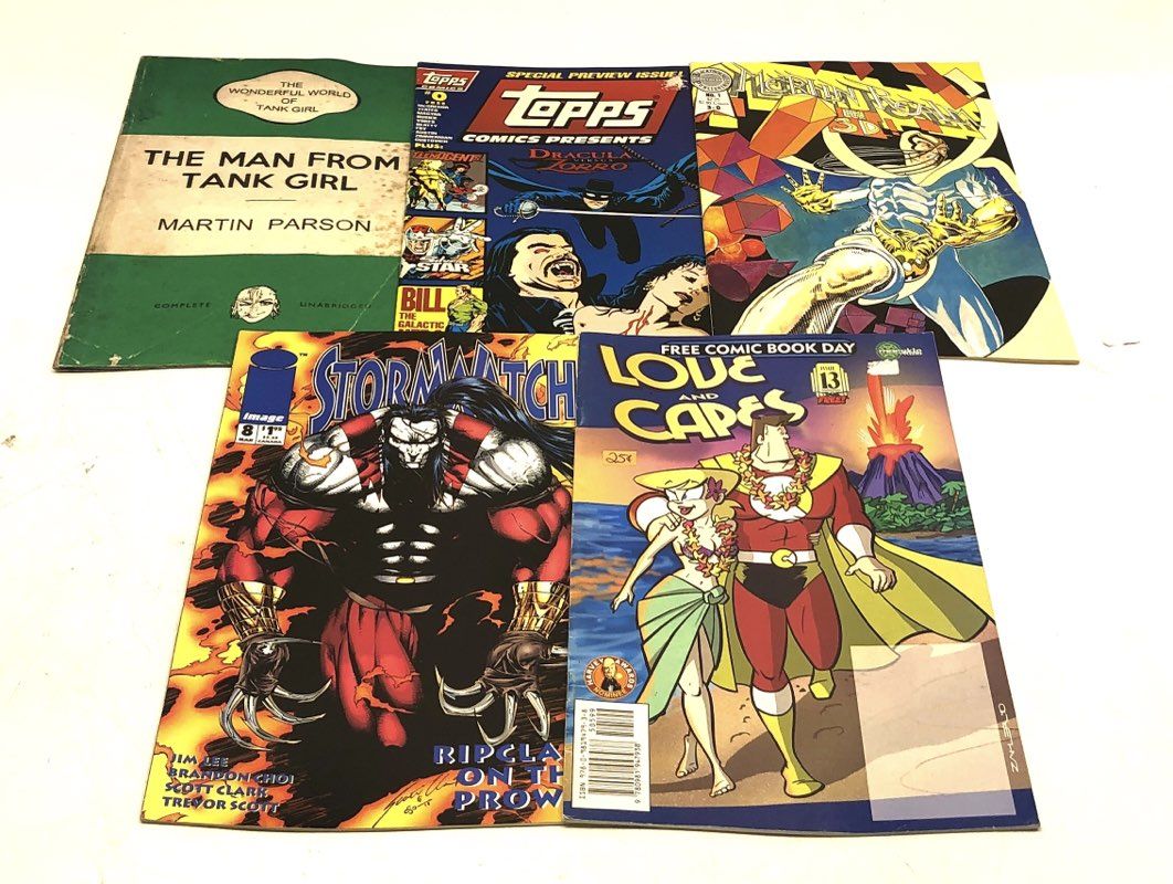 Comic Book Lot Marvel DC 1980s 1990s Star Trek Sci-Fi Superhero 21 Comics