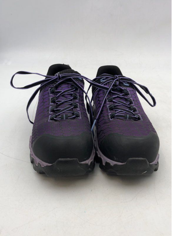 Timberland Pro Women&#39;s Powertrain Sport A1H1S Purple Work Shoes - Size 7.5