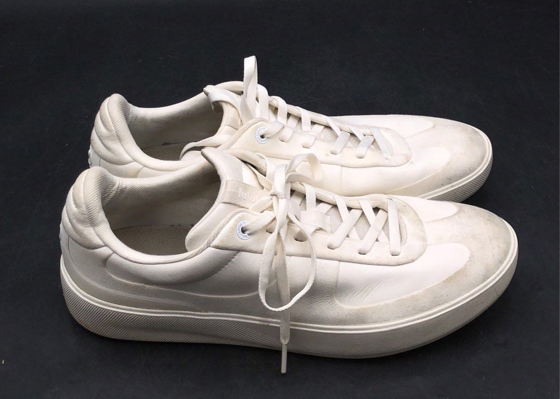 lululemon Men's Cityverse Sneaker White White White Low Top Size 12