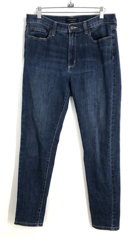 Banana Republic Women's High Rise Skinny Blue Denim Jeans Sz 30/10