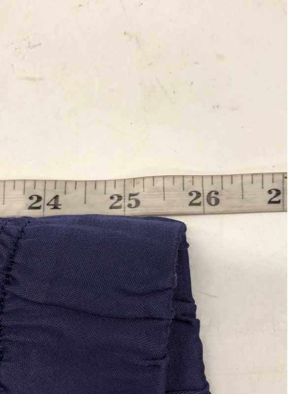 LOFT Women's Navy Blue Viscose Tapered Jogger Pants Size 10 NWT