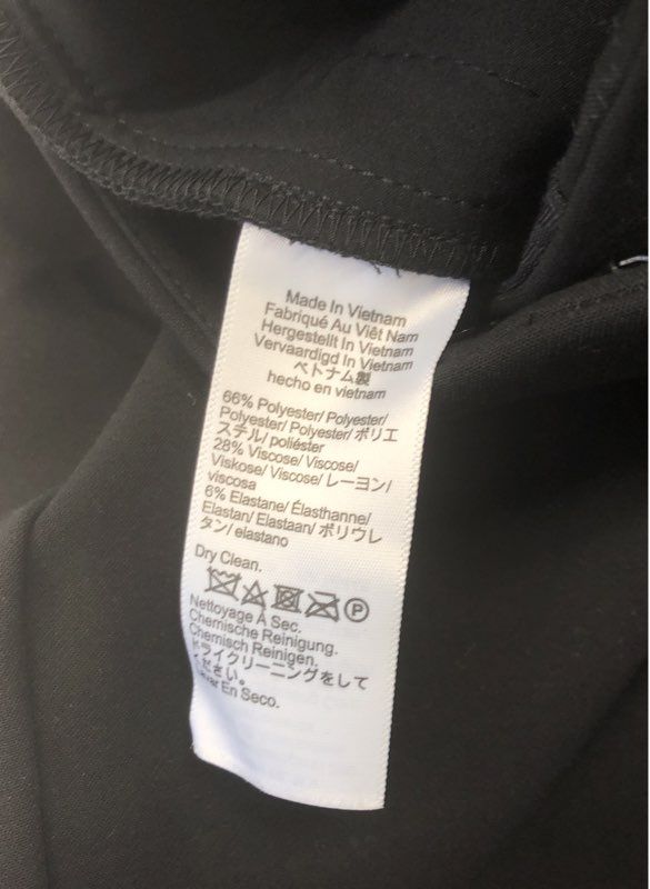 J.Crew Women's Black Martie Carreman Fabric Slim Dress Pants Trousers Sz 6 NWT