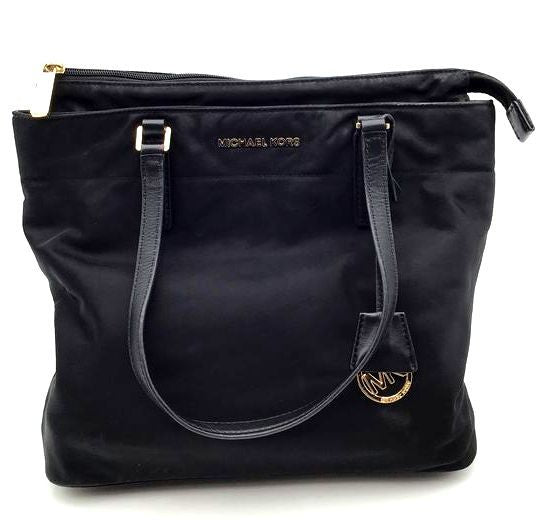 Authentic Michael Kors Women&#39;s Black Luxury Double Handles Tote Bag-COA Included