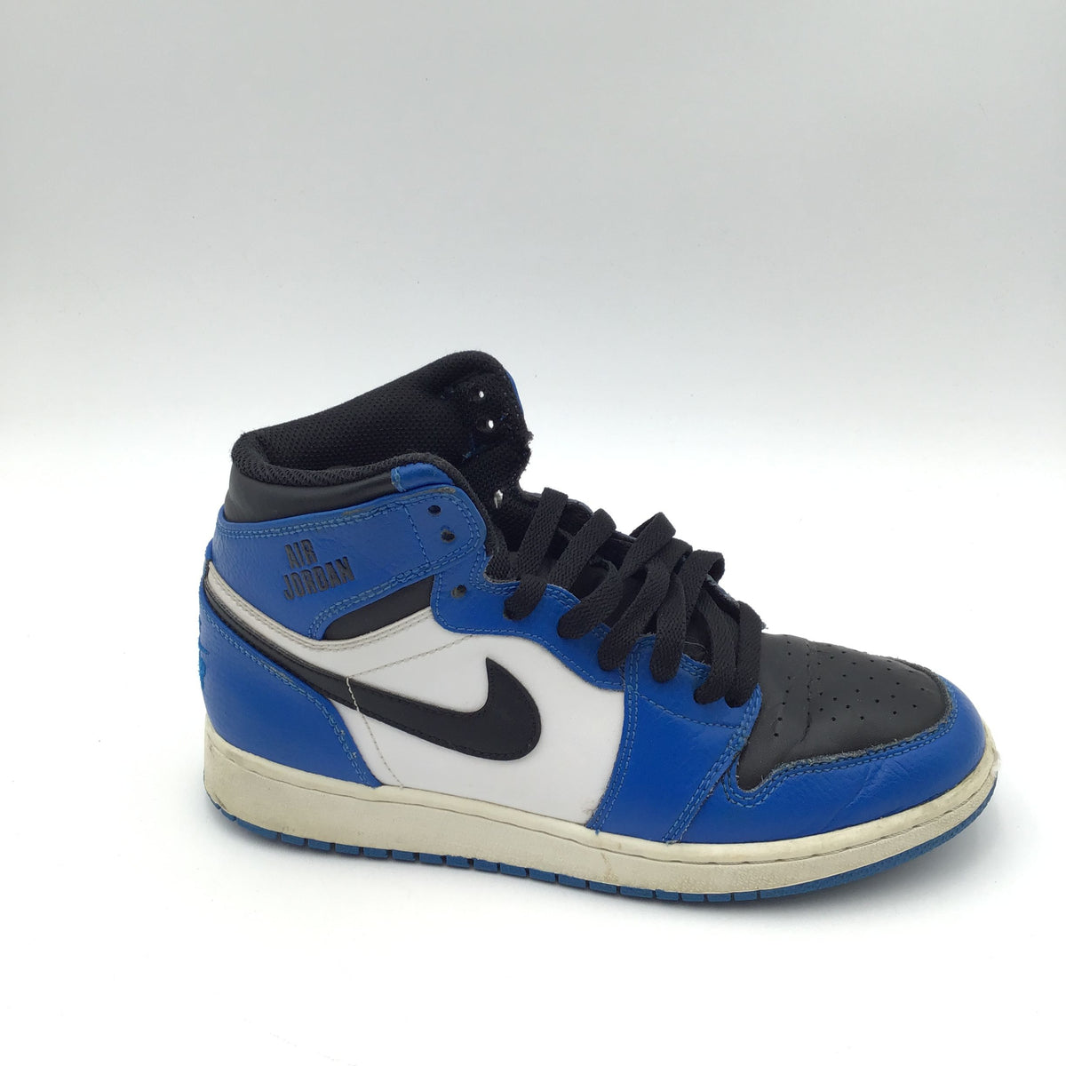 Nike Air Jordan 1 Boy&#39;s Retro High BG &#39;Soar&#39; Sneakers-Size 5.5Y (+COA)