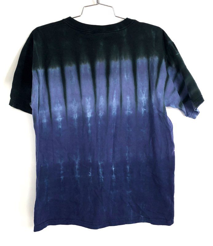 KISS Destroyer Album Tie Dye T-Shirt Reprint Liquid Blue Sz M