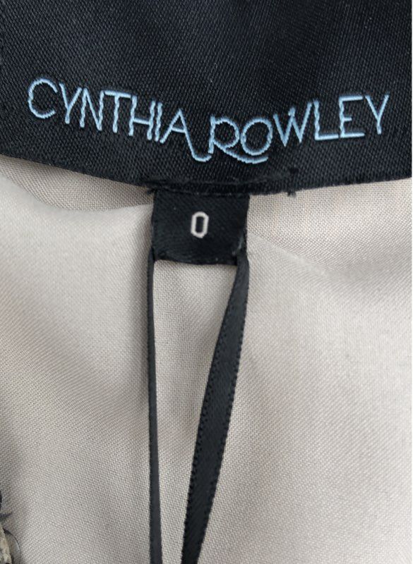 NWT Cynthia Rowley Women's Beige Malia Sequin Mini Dress - Size 0