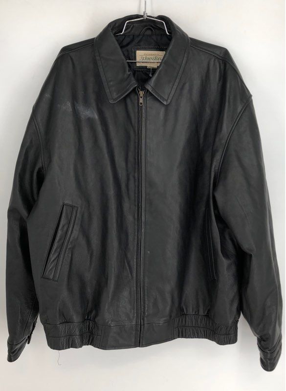 St. John&#39;s Bay Men&#39;s Black Bomber Jacket - Size 2XLT