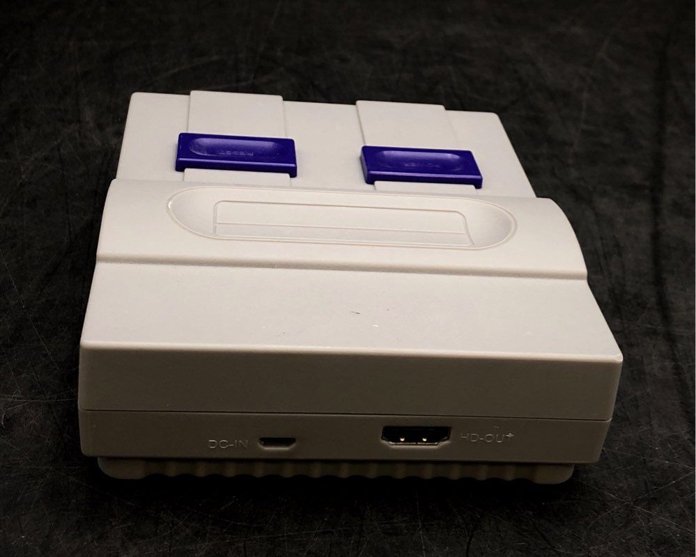 Retro SNES Style HD Game Console SN-X01 Lot with 2 Controllers HDMI Cable