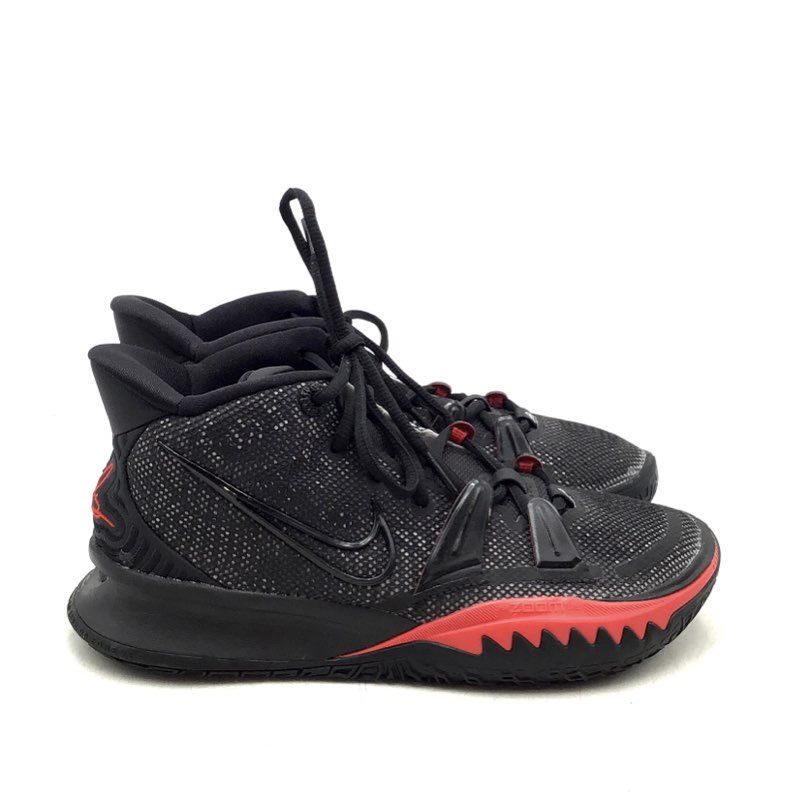 Nike Men&#39;s Kyrie 7 CQ9326-001 Black Lace-Up Athletic Shoes - Size 6