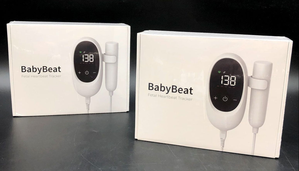 SEALED BabyBeat Lot of 2 Fetal Heartbeat Doppler Tracker Monitors