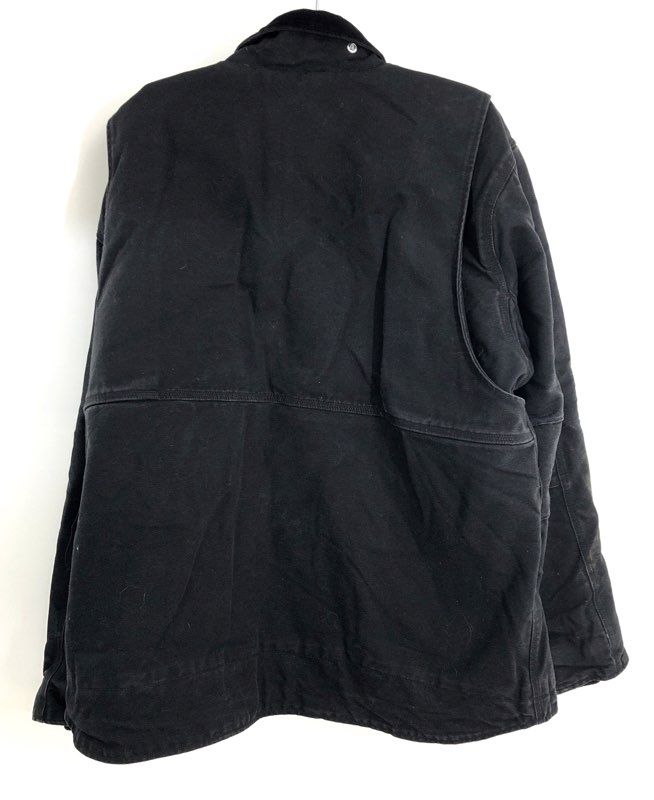 Carhartt Men's Black Full Swing Armstrong Canvas Work Jacket Sz XL Regular