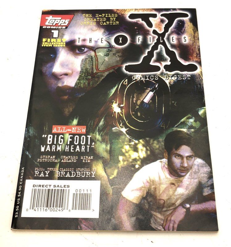 The X-Files Comic Lot 4 Books IDW Season 10 Hardcover Topps Digests #1 #3