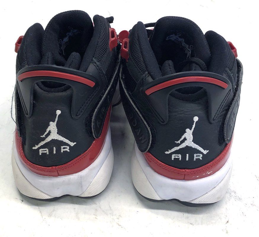 Jordan 6 Rings Gym Red Black White Sneakers Men's Size 8