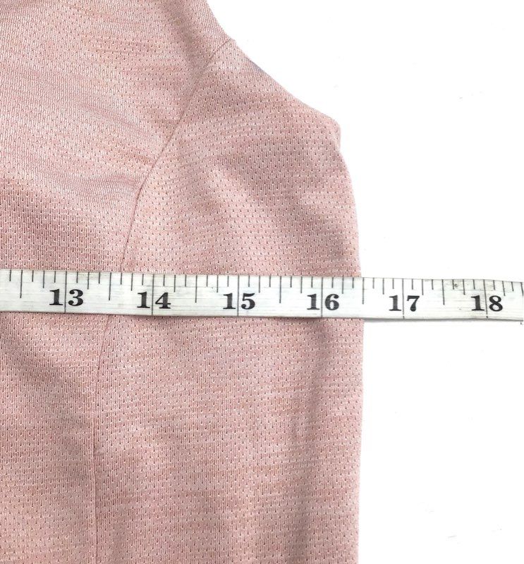 Avalanche Outdoor Supply Women's Pink Strappy Back Performance Mini Dress Sz S