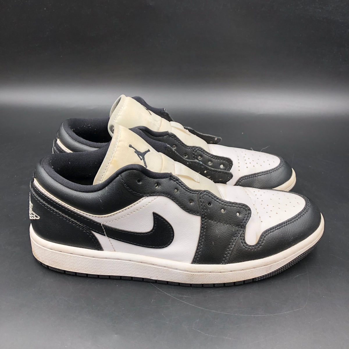 Nike Air Jordan 1 Low Retro Panda White Black DC0774-101 Women's Shoes Size 9