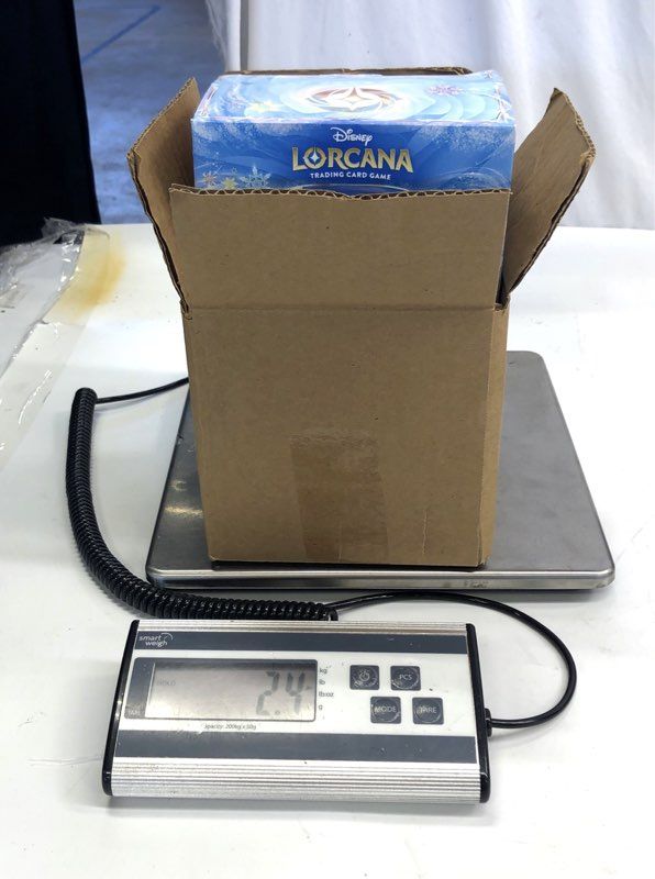 Disney Lorcana TCG Card Lot Winterspell Illumineer's Trove 2.4 Lbs See Photos