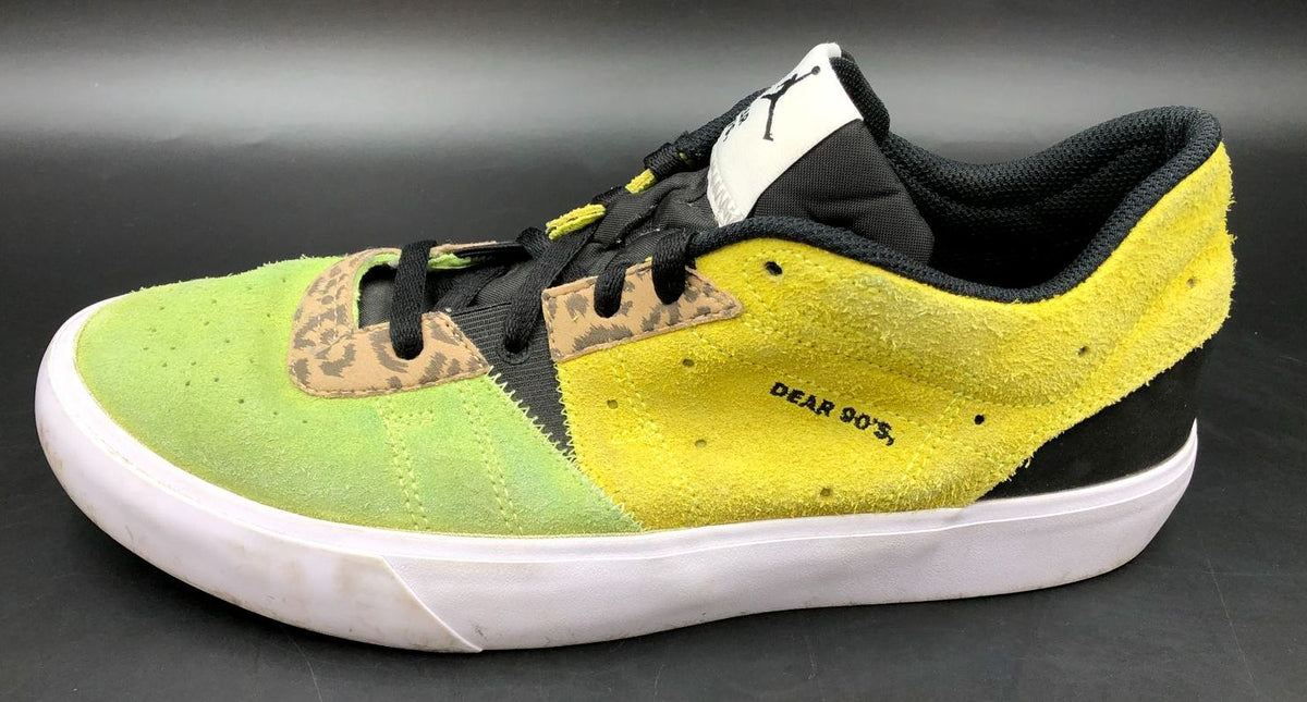 Nike Jordan Series.03 'Dear '90s' Men's Yellow/Green Sneakers - Size 10.5 (+COA)