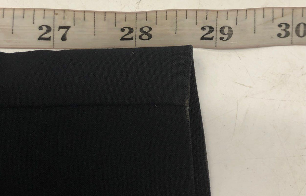 Theory Women's Black Slim Tapered Trousers Flat Front Dress Pants Size 10
