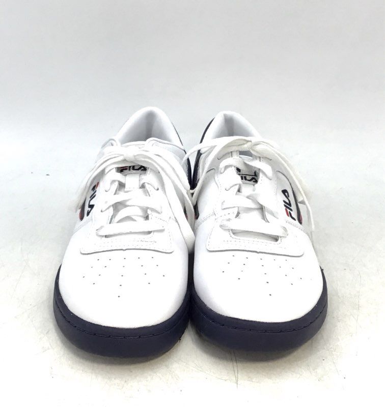 Fila Men&#39;s Original Fitness 3VF80105-150 White Lace-Up Athletic Shoes - Size 7