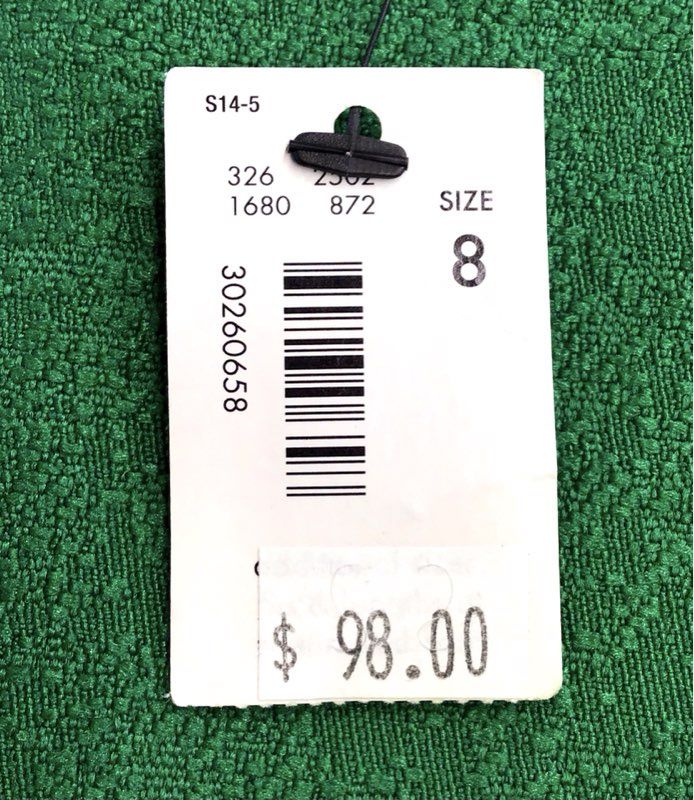 NWT The Limited Women's Green Sheath Dress - Size 8