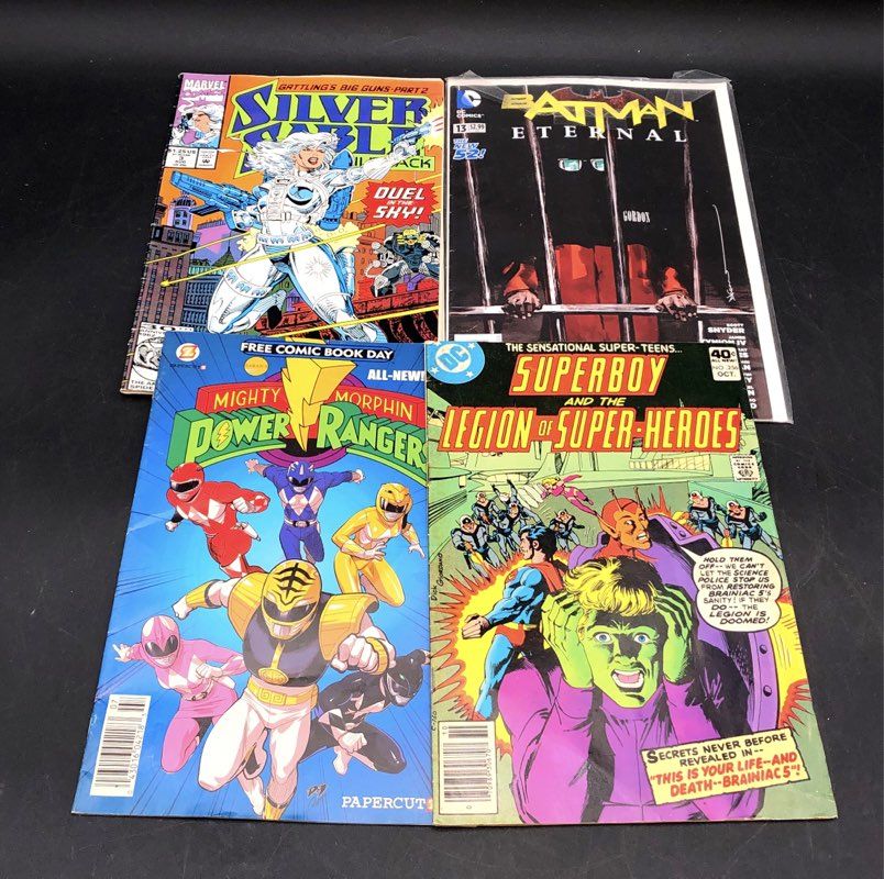 FF vs X-Men Superboy Batman 25+ Comic Book Lot DC Marvel Bronze Modern Age