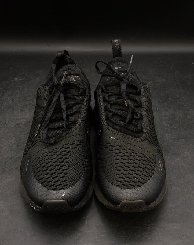 Nike Men's Air Max 270 Black Athletic Shoes - Size 10.5