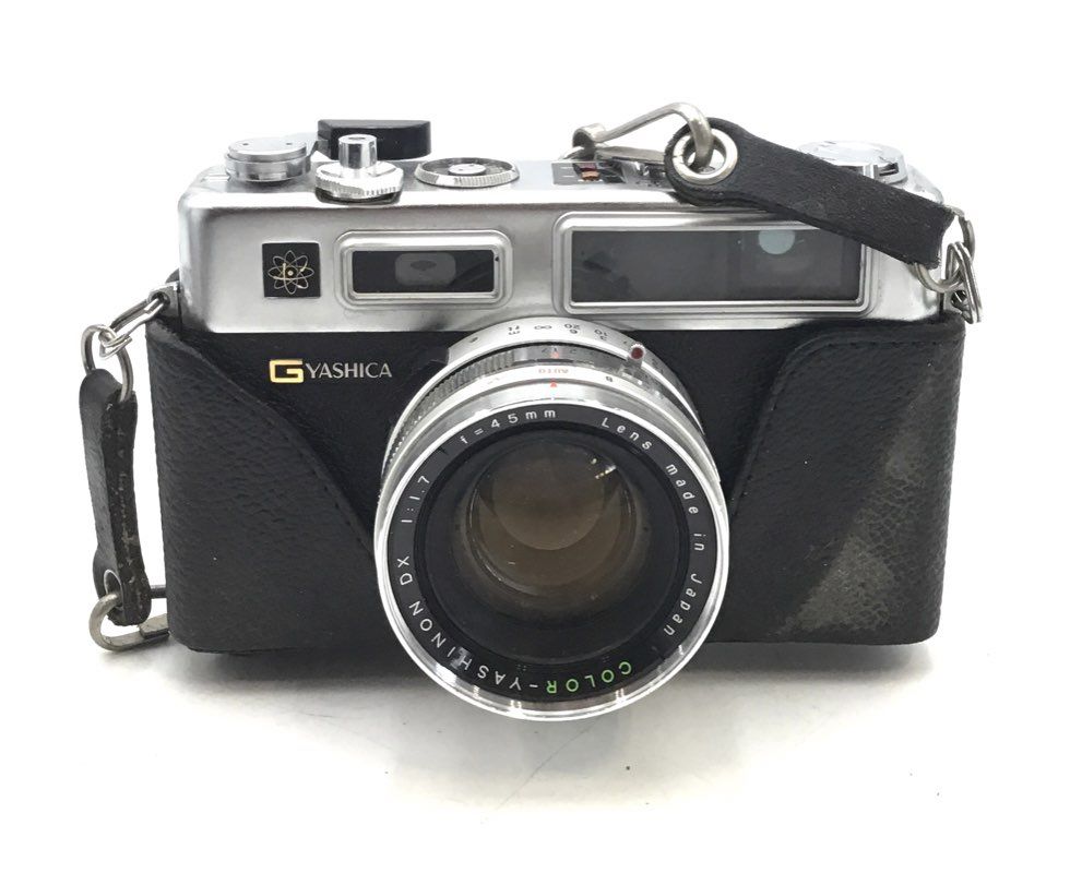 Vintage Yashica Electro 35 35mm Rangefinder Film Camera 45mm f/1.7 Lens