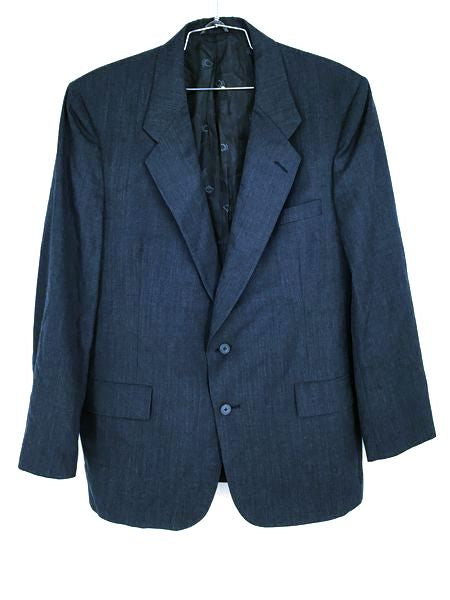 Christian Dior Men&#39;s Navy Blue Low-Moisture Blazer - Size Measured