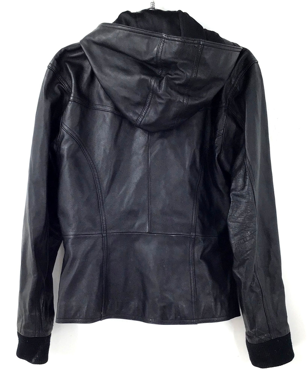 Wilsons Leather Maxima Women's Black Leather Motorcycle Jacket - Size S