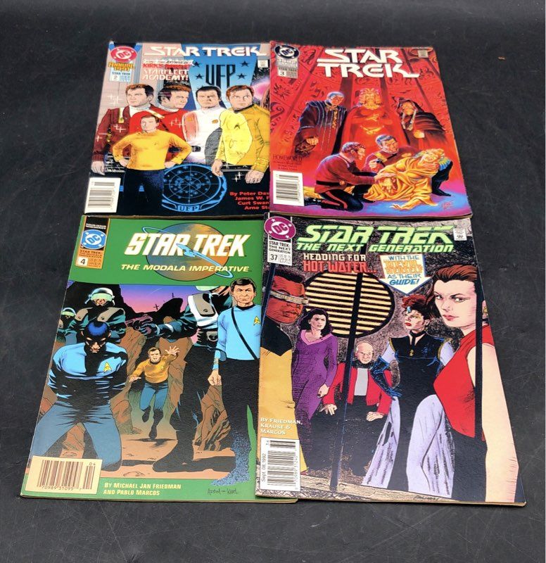 Star Trek DC Comics Lot 1990s Sci-Fi Original Series Next Generation