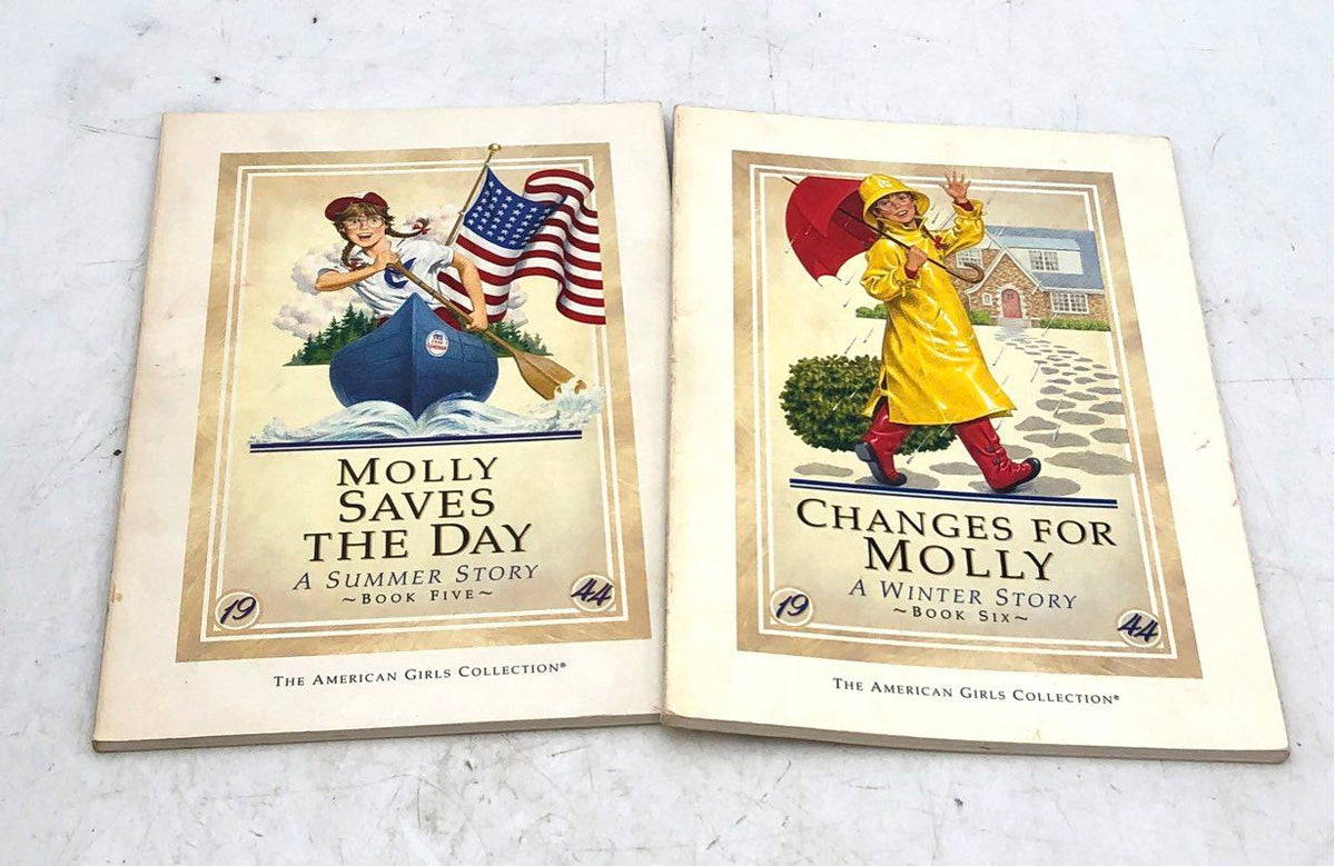 American Girl Book Lot 12 Paperback Molly 1-6 Box Set Lea Gabriela Tenney