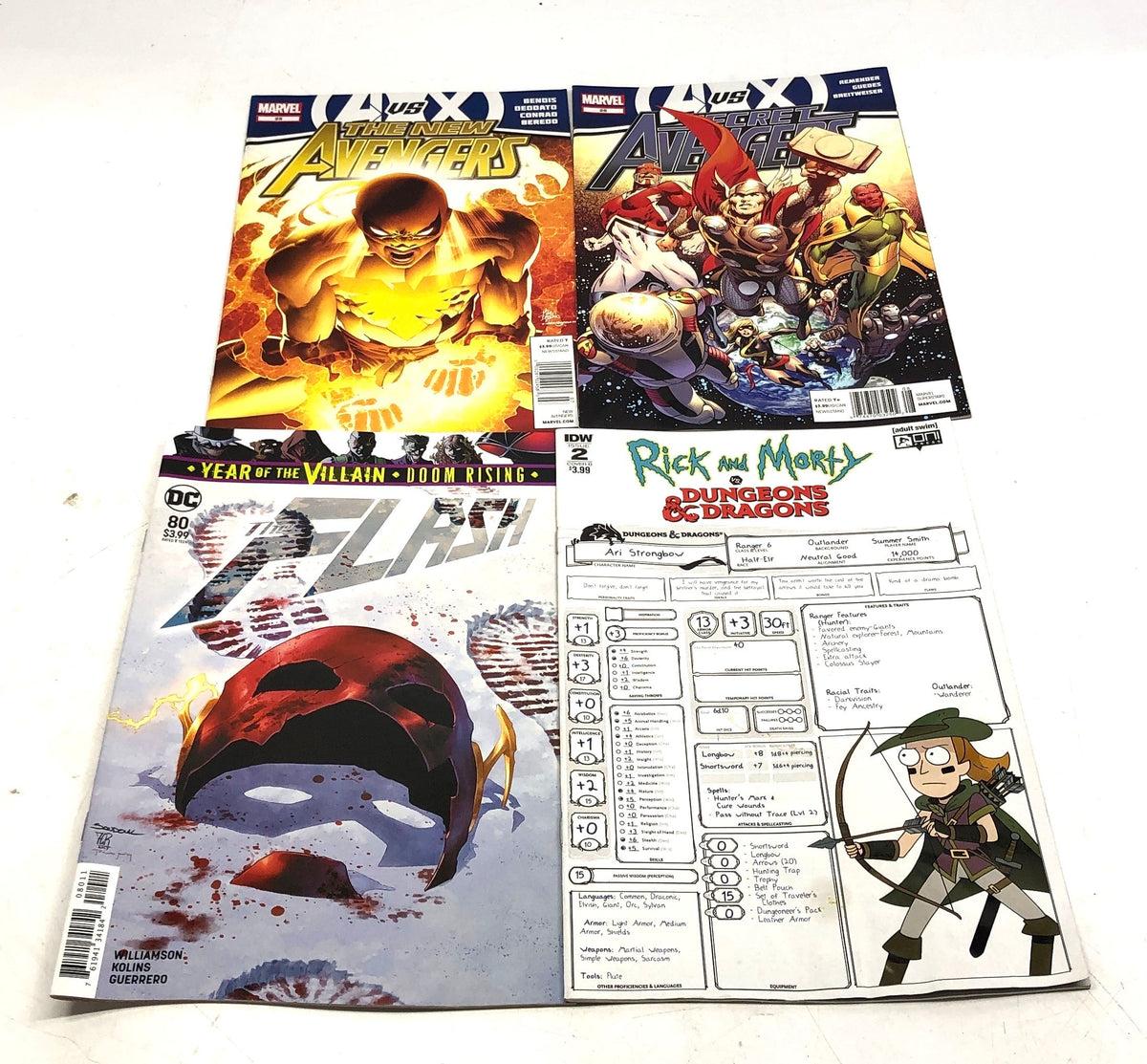 Marvel DC IDW Comic Book Lot Modern Age Superhero Approximately 21 Comics