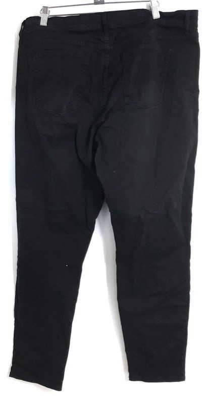 Gap 1969 Women's Black Legging Jeans Skinny Stretch Denim Sz 34r