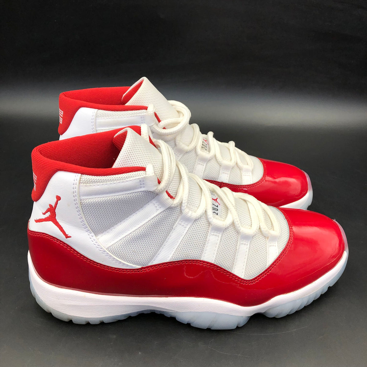 Nike Air Jordan 11 Men's Retro 'Varsity Red' Sneakers-Size: 10 (+COA)